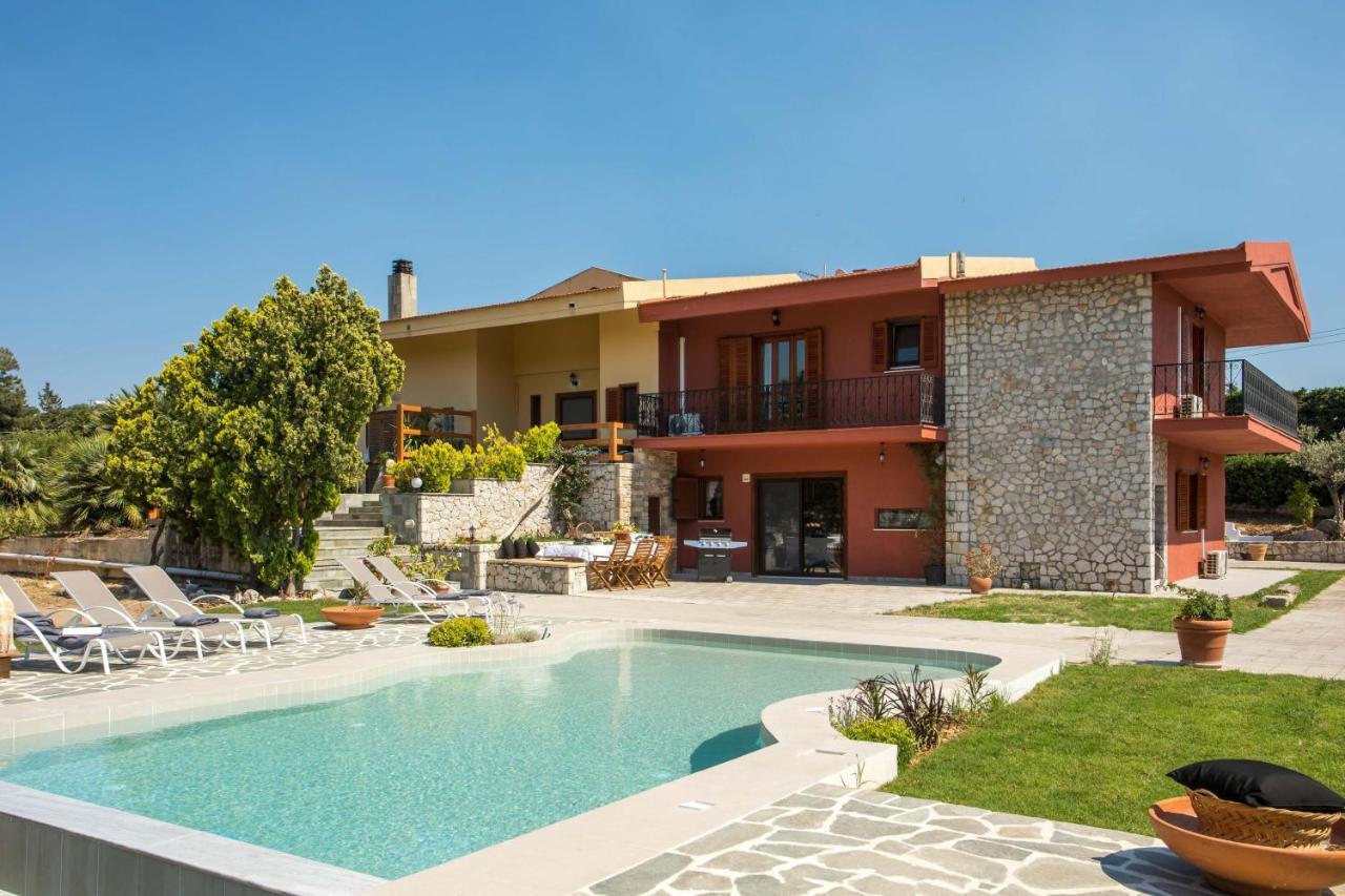 Emarmene Home With Private Pool Near Rhodes Town & Airport Koskinou  ภายนอก รูปภาพ