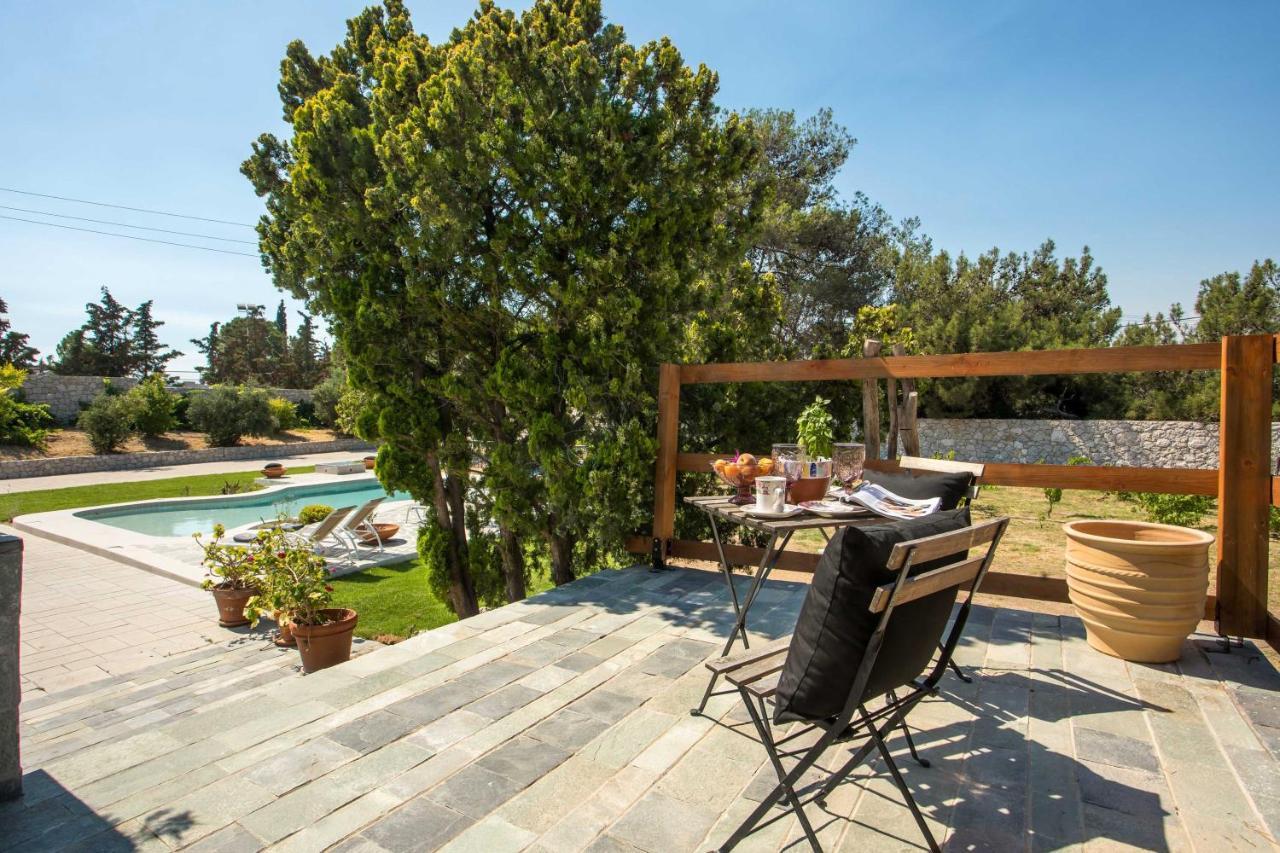 Emarmene Home With Private Pool Near Rhodes Town & Airport Koskinou  ภายนอก รูปภาพ