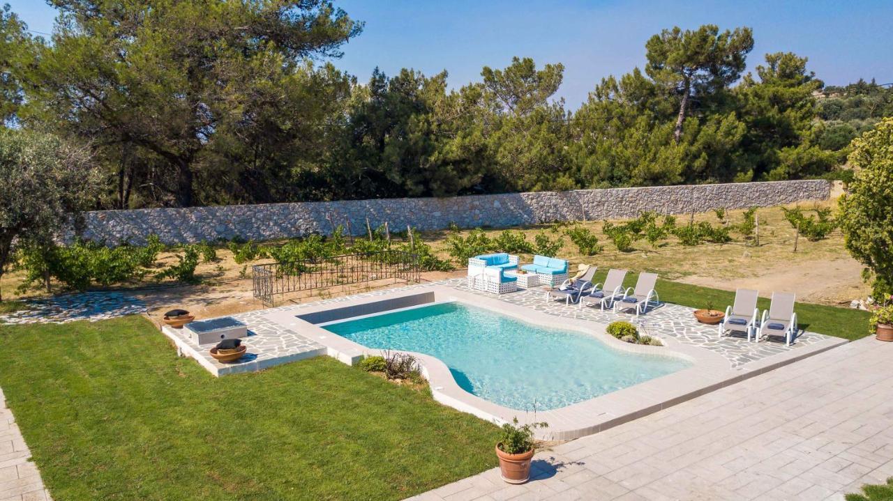Emarmene Home With Private Pool Near Rhodes Town & Airport Koskinou  ภายนอก รูปภาพ